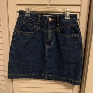 Hollister 0 Denim Mini Skirt! New and so cute!